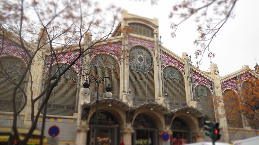 The Central Market of Valencia - Cathedral of palate